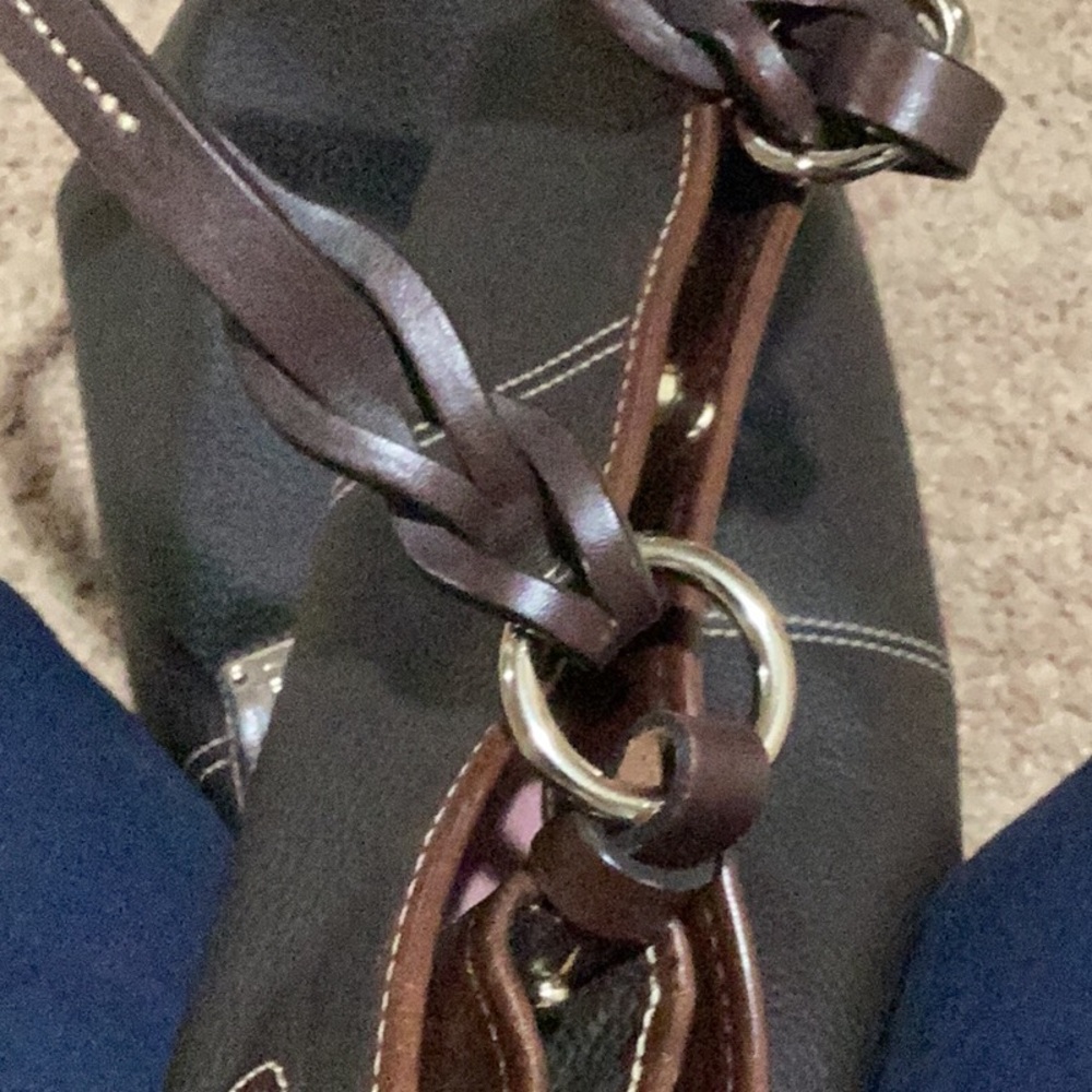 Dooney & Bourke Dark Brown Oversized Satchel - See description - Picture 9 of 15